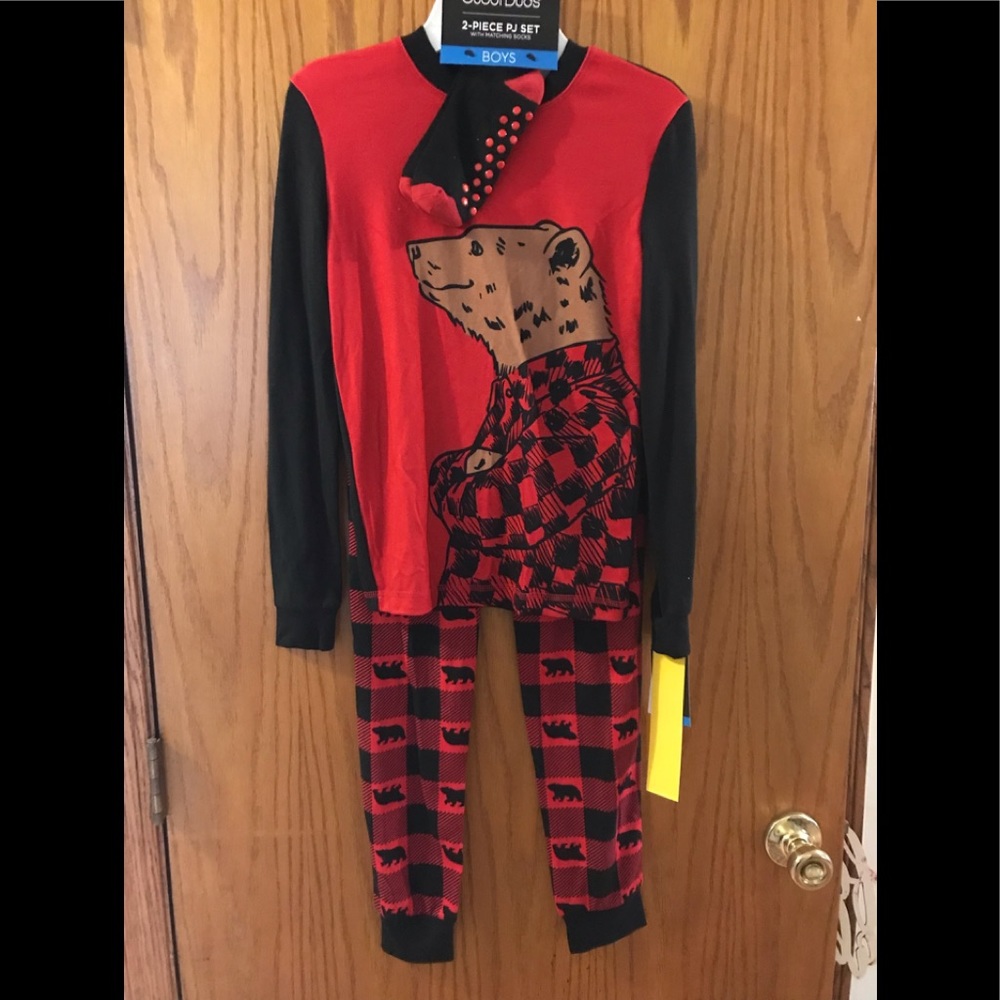 NWT kids pajamas set size 12